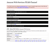 Tablet Screenshot of pear.amazonwebservices.com